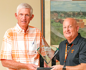 UTIA is presenting its Meritorious Service Award to Dr. Robert Barry (Bob) Coley, a veterinarian and beef cattle producer from New Market, Tennessee