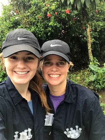 Dr. Diane Hendrix and her daughter Emma are both graduates of the UT college of Veterinary Medicine, and they both "VOLunteered" for mission trips to Bolivia and costa Rica.