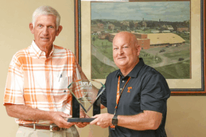 For 2023, UTIA is presenting its Meritorious Service Award to Dr. Robert Barry (Bob) Coley, a veterinarian and beef cattle producer from New Market, Tennessee.