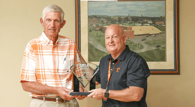 For 2023, UTIA is presenting its Meritorious Service Award to Dr. Robert Barry (Bob) Coley, a veterinarian and beef cattle producer from New Market, Tennessee.